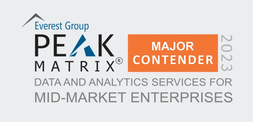 Data and Analytics (D&A) Services for Mid-market Enterprises PEAK Matrix® Assessment 2023