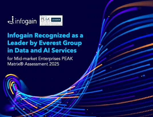 Infogain Named a Leader in Data and AI Services by Everest Group